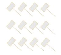 UTHCLO 50pcs Blank Cheese Markers Toothpick Flags for Party Buffet Food Labels Charcuterie Board Signs Wedding Birthday Decor Versatile DIY Food Tags for Gatherings