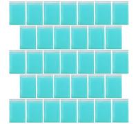 UTHCLO 50pcs Blue-Green Air Cushion Mailers Self-Seal Padded Envelopes 15x20cm Thickened Poly Bubble Shipping Bags for Small Business Packaging and Postage
