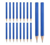 UTHCLO 50pcs Blue Pre-sharpened Golf Scoring Pencils with Wood and Lead Material, Short Hexagonal Shape for Reliable Writing and Smooth Scoring, for Golf Bag Side Pocket and Tournaments