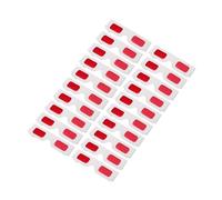 UTHCLO 50pcs Novelty Glasses Valentines Day Party Supplies Neon Glasses Power Puff Glasses 3d Glasses for Love Glasses Concert Party Glasses Red Frame Paper