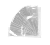 UTHCLO 50pcs Transparent Flower Wrapping Bags for Single Roses Floral Sleeves for Bouquets for Mother Day Valentine Day and Floral Arrangements