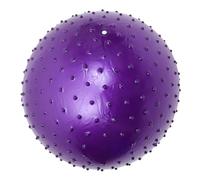 UTHCLO 55cm Textured Purple Exercise Ball for Pregnancy Yoga, Stability Birth Ball with Tactile Massage Surface, Suitable for Pilates, Physical Therapy, and Sensory Training