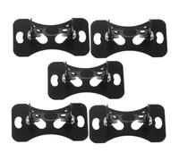 UTHCLO 5Pcs Adjustable Car Rearview Mirror Plate Holder Backup Camera Mount Bracket for Vehicle Security Compatible with Multiple Models Black