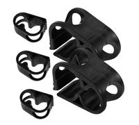 UTHCLO 5pcs Adjustable Plastic Hose Clamps Flow Control Tube Clips for Liquid Siphoning Irrigation Brewing Laboratory Use Resistant to Corrosion and Deformation