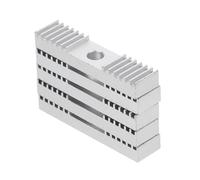 UTHCLO 5pcs Aluminum Timing Belt Clamp for Printer Accessories Stable Synchronous Belt Fixed Piece Printer Gear Clamp Oxidized Parts and More