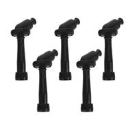 UTHCLO 5pcs Light-Up Spark Plug Caps for Motorcycles ATV Dirt Bikes Quad Off-Road Vehicles High Efficiency Ignition Replacement Parts with Flashing Light