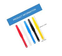 UTHCLO 5pcs Portable Color Mixing Spatulas Flexible Plastic Oil Painting Scrapers for Pigment Mixing and Stirring Art Supplies Random Color