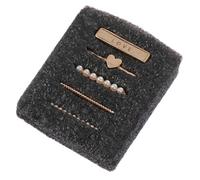 UTHCLO 5pcs Silicone Decorative Watch Strap Rings for 38mm 42mm Smartwatch Wristband Charm Loops Accessories Band Ornaments Set