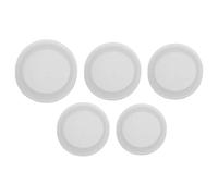 UTHCLO 5pcs Silicone Stopper for Piggy Bank Round Saving Box Plug Replacement Silicone Seal for Ceramic Coin Bank Bottom Cover