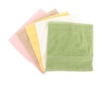 UTHCLO 5Pcs Soft Cotton Drool Towels Multipurpose Square Handkerchiefs for Newborns Face and Hand Wiping Cloths Breathable Absorbent Washcloths in Mixed Colors