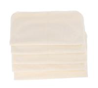 UTHCLO 5pcs Washcloths Bamboo Fiber Absorbent Saliva Towels Soft Washable Wipes for Newborns Sensitive Skin Care