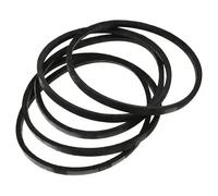 UTHCLO 5pcs Washer Drive Belt Replacement Part for Washing Machines, Black Rubber Material with Good Elasticity and Easy Installation, Suitable for Washer Dryer Machine Accessories