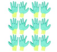 UTHCLO 6 Pairs Bite-Resistant Hamster Training Gloves for Small Pets - Scratch Resistant Rubber Coated Protective Gloves for Rodent Handling and Guinea Pig Care