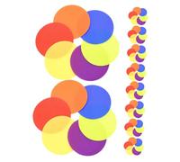 UTHCLO 60pcs Puzzle Game Rug Floor Spots for Classroom Floor Stickers Carpet Spot Polyester