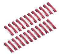 UTHCLO 60pcs Self-adhesive Plastic Safety Bar Pins for Name Tag Crafting and Id Badge Holder Break-resistant Medium Black Badge Pins for Worker Numbers and Floral Arrangements