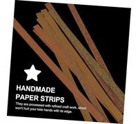UTHCLO 630 Sheets Dark Star Paper Strips Origami for DIY Crafting Folding Paper with Love Stars and Heart Designs Handmade Lucky Decoration Kit for Holidays and