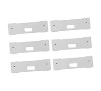 UTHCLO 6pcs Curtain Clips Louvre Blinds for Windows Blinds Window Vertical Replacement Tabs Accessories Indoor Iron