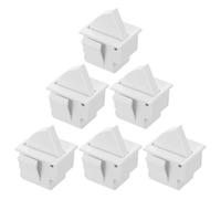 UTHCLO 6pcs Freezer Door Light Switch Momentary Push Button Replacement for Refrigerator and Freezer Models Easy Installation Normally Closed Control