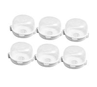 UTHCLO 6pcs Gas Stove Knob Safety Cover for Kitchen Gas Protective to Prevent Accidental Activation Compact Design for Peace of Mind