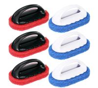 UTHCLO 6pcs Household Cleaning Brush Tub Brush with Strong Cleaning Power and Effective Dirt Removal Pp Sponge Material for Bathroom Floor Random Color