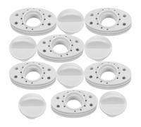 UTHCLO 6Pcs Leakproof Hot Water Bottle Caps Replacement Stoppers, Universal Grey Hot Water Sack Plug Set for Home and Travel Sealing