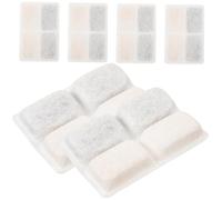 UTHCLO 6pcs Pet Water Fountain Replacement Filters with Natural Coconut Shell Activated Carbon for Filtration Easy Installation Compatible with Cat and Dog Drinking Fountains Encourages