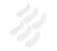 UTHCLO 6pcs Piano Foot Pedal Protective Covers Plastic Piano Foot Pad Sleeves Elegant Protective Accessories to Preserve Friction and Protect Pedals Suitable