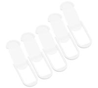 UTHCLO 6pcs Privacy Cover Privacy Slider Abs Material Design Prevents Spying Does Not Webcam Usage White