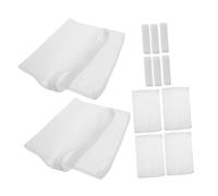UTHCLO 6pcs White Polyester Dryer Vent Dust Bags for Outdoor Dryer Vents, Washable and Reliable Lint Trap Bags to Collect Dust and Lint Efficiently