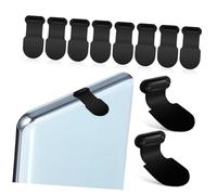 UTHCLO 8 Pcs USB C Dust Plugs with Strong Adhesive Small Silicone Type-c Port Covers Compatible with Phones Easy to Install Compact Design Phone Charging Port Protectors