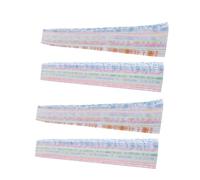 UTHCLO 840Pcs Luminous Star Paper Strips DIY Craft Origami Paper for Students Holiday Decorations Christmas Crafting Supplies