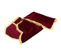 UTHCLO 88-key Electronic Piano Cover, Dustproof Zao Red Decorative Keyboard Protector, 180x80cm Universal Piano Top Dust Cover for Musical Instruments