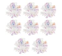 UTHCLO 8pcs Cat Teasing Crinkle Balls 5cm Random Colors Interactive Sound Pet Plaything for Kitten and Adult Cats Indoor Exercise