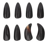 UTHCLO 8pcs Guzheng Nails Natural False Finger Picks Guzheng Practice Tools for Beginners and Players