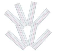 UTHCLO 8pcs Magnetic Dry Erase Name Tags Writable Desk Labels for Classroom Office Use Reusable Wipeable Name Plates with Four Line Design for Students and Teachers