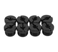 UTHCLO 8Pcs Metal Mic Stand Thread Adapter 1/4' to 5/8' Screw Converter Kit for Microphone Holder Mounts Compatible Studio, Podcast, Live Performance, and Stage Use