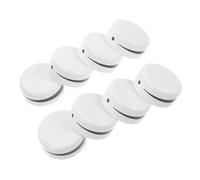UTHCLO 8pcs Refrigerator Thermostat Fridge Switch Replacement Temperature Knob Adjustable Control Knob Turn Button Grip Cap Freezer Temperature Control Refrigerator Plastic White