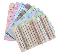 UTHCLO 8sheets Bible Stickers for Water Bottles Suitcases and Laptops Inspirational English Phrases for Journaling and Scrapbooking Easy to Stick and Peel No Residue
