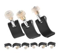UTHCLO 9pcs Trekking Pole Replacement Clips with Secure Locking Nylon Material, Impact-resistant External Flip Locks for Walking Stick Climbing and Outdoor Hiking Accessories