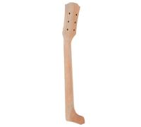 UTHCLO Acoustic Guitar Neck Replacement Wooden Guitar Necks Classic Folk Style Artistic Design Enhanced Stability Musicians DIY Enthusiasts