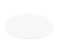UTHCLO Acrylic Round Vanity Tray 25Cm Diameter 1.5Mm Thick Silver Mirror Makeup Organizer Tray for Jewelry Perfume Bathroom Essentials Storage