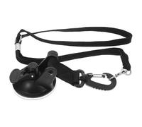 UTHCLO Adjustable Dog Bath Leash with Heavy Duty Suction Cup, High Elasticity Nylon Pet Grooming Tether for Bathing and Trimming, Compatible with Dog Shower and Grooming Tub (black)