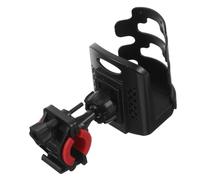 UTHCLO Adjustable Mic Stand Cup Holder with Rotation Cycling Water Bottle Cage for Mountain Bike Stable Drink Holder for Live Broadcast Recording and Bike Use