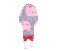 UTHCLO Adjustable Parrot and Pigeon Bird Diaper Flight Suit with Bowknot Decor Grey Cat Pattern Bird Clothes Supplies Easy to Clean and Fit for Small to