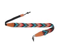 UTHCLO Adjustable Ukulele Strap with Double j Hooks, Jacquard Woven Nylon Shoulder Belt for 21, 23, 26 Inch Ukulele, Nail-free Design Suitable for Live Performances