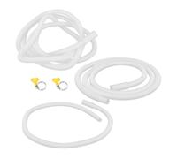 UTHCLO Air Conditioner Drain Hose Extension 3.3/6.6/9.8ft with Pipe Clamp, Flexible Polyethylene Tube for Dehumidifier and Mini Split, Anti-Slip Textured Surface, Prevents Aging