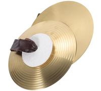 UTHCLO Alloy 8-Inch Hand Cymbals Pair for Performance, Portable Small Cymbals Musical Instrument Suitable for School Band and Dance Random Color Random Color