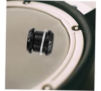 UTHCLO Aluminum Alloy Drum Air Vent Screw with Gasket Lightweight Compact Percussion Instrument Part Compatible with Snare Bass Military Drums Easy Install for Enhanced Playing Experience
