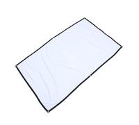 UTHCLO Anti-wrinkle Polyester with Black Border Portable HD Projection Screen for Home Theater Classroom Party Use
