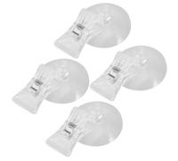 UTHCLO Aquarium Vegetable Holder Suction Cup Clip 4pcs Set, Strong Plastic Material, Waterproof Fish Tank Veggie Clip Securely Holds Seaweed and Lettuce for Aquarium Accessories